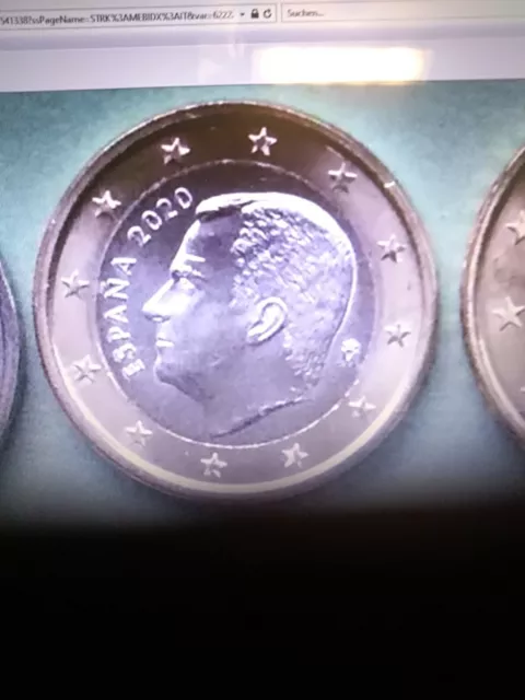 1 Euro Kursmünze Spanien 2024 aus KMS