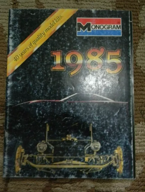 Monogram Catalogue : Plastic Model Kits : 1985 : See Photo's