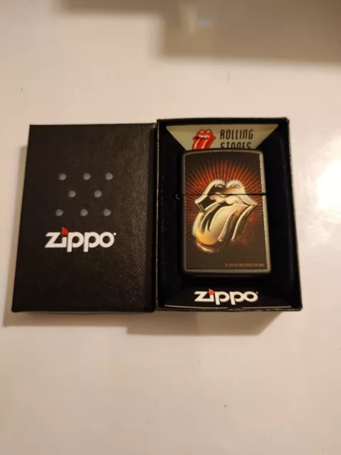Zippo 28253 Rolling stones Lighter Case - No Inside Guts Insert