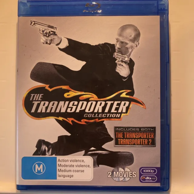 The Transporter Collection 1 & 2 Blu-ray Jason Statham