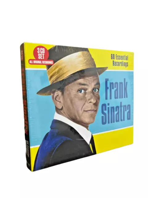 Frank Sinatra - 60 Essential Recordings Jazz Hits Songs Musik 3CD-Set NEU OVP