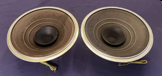 HAUT-PARLEURS ALNICO PHILIPS/NORELCO 9762M 12 pouces gamme complète fabriqués aux Pays-Bas