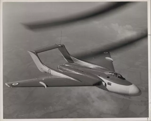 De Havilland Sea Vixen Prototype Wg240 Large Original Vintage Press Photo 7