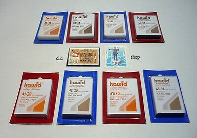 Hawid SAFE HAWID STRISCE PER FRANCOBOLLI A SCELTA TRASPARENTE 
