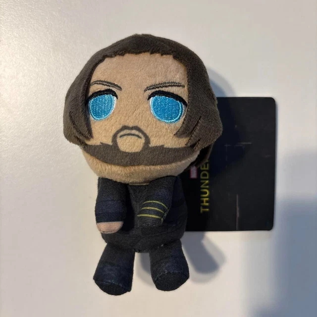 Peluche SEGA MARVEL Thunderbolts - Winter Soldier Bucky Barnes, 2,4 Pouces, Neuf Sous Emballage, Fabrication 2025