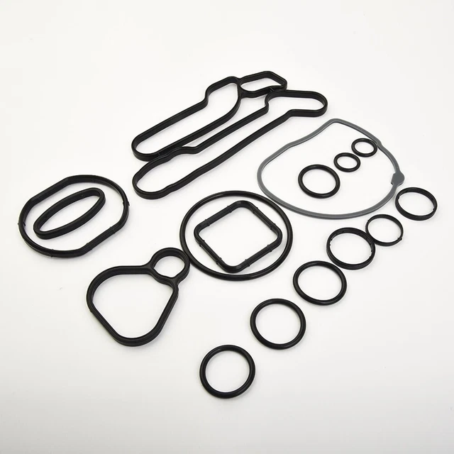 Kit De Joints Pour Carter De Refroidisseur D'huile BMW - Compatible E60 E61 E83 E81 E90, Joints Toriques Aluminium - 8