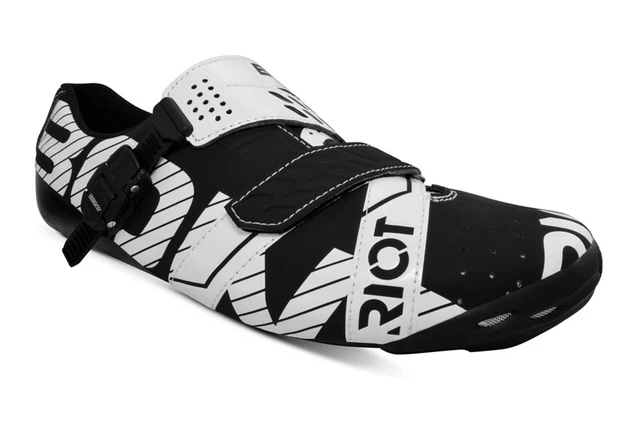 Bont Riot Buckle Road Cycling Shoes 44 Black/White