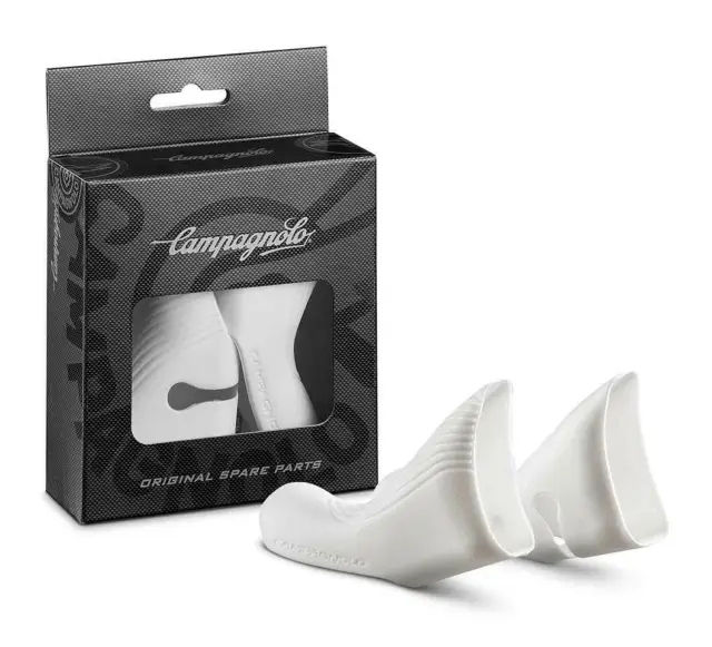 CAMPAGNOLO 11 Speed ErgoPower Ultra Shift Brake Hoods 2009-2014 EC-SR500W: WHITE