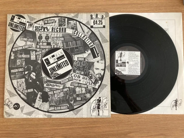Punk's Label LABELS UNLIMITED - The Second Record Collection - Lp Various Punk/Rock ...