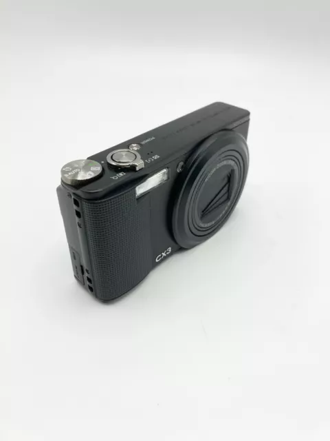 Ricoh CX3 Optical Wide Zoom Compact Digital Camera Tested & Works from Japan
