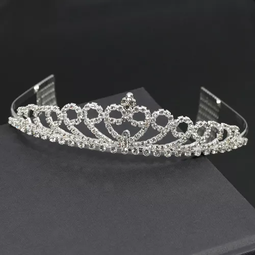 Strass Diadem Tiara Haarschmuck Krönchen Strass  Perlen Brautschmuck Hochzeit