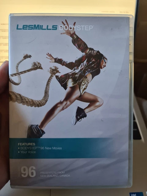 LES MILLS BODYSTEP Body Step 90 DVD + CD + Notes Workout Training