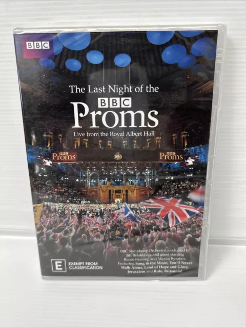 The Last Night Of The Bbc Proms Dvd Royal Albert Hall Region 4 Brand New/Sealed