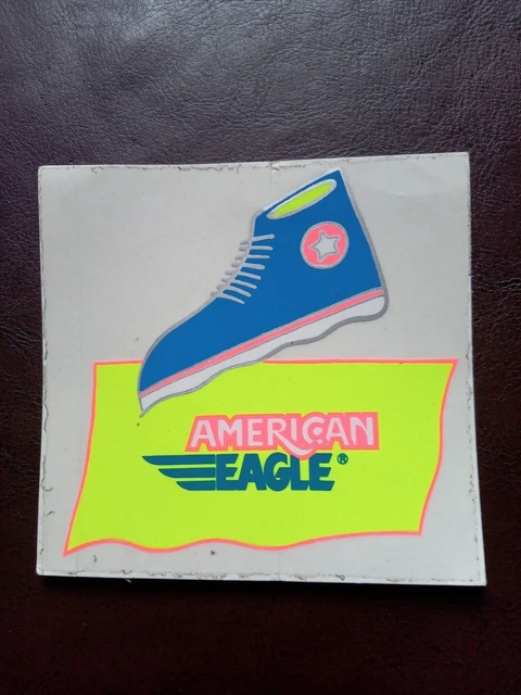 ADESIVO STICKER SCARPE American Eagle Anni 80 EUR 7 00 PicClick IT