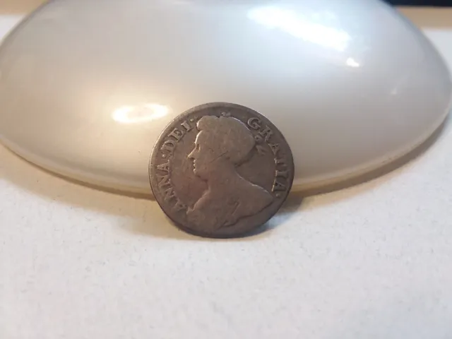 Britain - 1710 Sterling Silver Fourpence - Anne