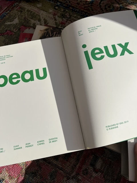 Henrik Purienne JEUX DE PEAU 1st edition