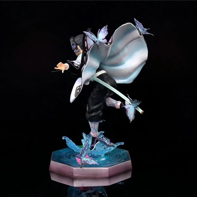 Anjinguang – Figurine Kochou Shinobu Assise – Dessin Animé – PVC 10/14 Cm – Décoration Voiture/bureau – Cadeau Fan