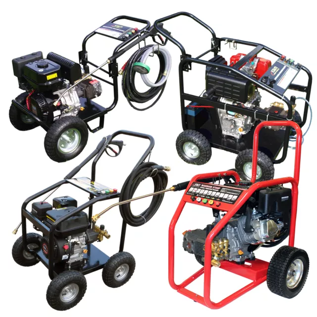 Petrol & Diesel Pressure Washers High Power Jet Cleaner 6.5HP - 14HP KIAM