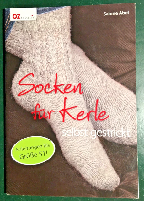 Buch Stricken: Socken für Kerle selbst gestrickt, Sabine Abel