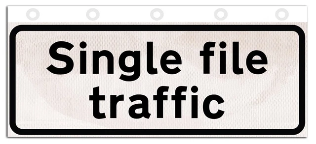 Piastra zuppa supplementare roll up flessibile traffico singolo per insegne 750 mm