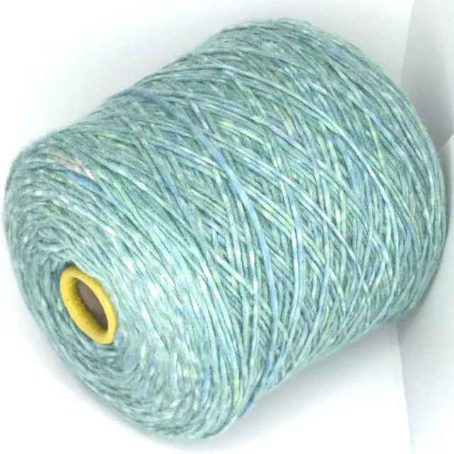Color Gradient MERINO WOOL COTTON BLEND Yarn on Cone per 400g