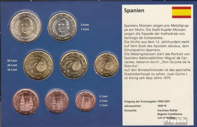 Spain Article: 2006 Kursmünzensatz uncirculated (BU) 2006 Euro-reissue