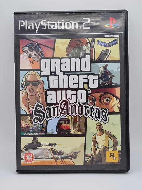 GRAND THEFT AUTO : San Andreas (Sony PlayStation 2, 2004) EUR 7,02 ...