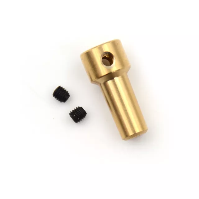 Brass 2.3mm Electric Drill Chuck JT0 Coupling Motor Shaft Coupler Clamp NDHAAY