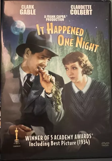 It Happened One Night DVD 1934 Film