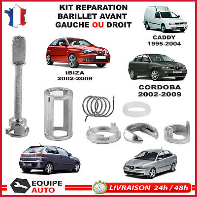 Kit riparazione per serratura cilindro porta auto a sinistra/destra per VW Caddy MK2 1995   2003 OEM 6 K4837223 a 