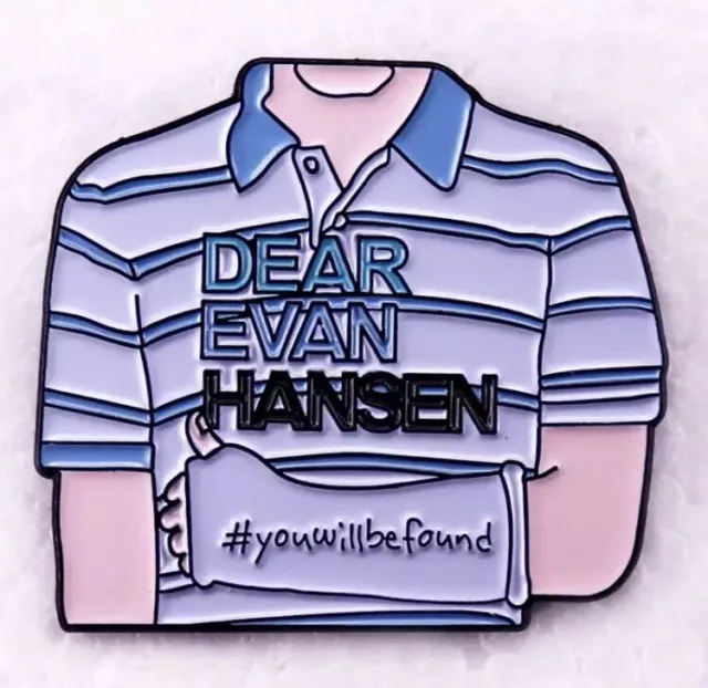 Dear Evan Hansen Musical Play Metal Enamel Pin Badge