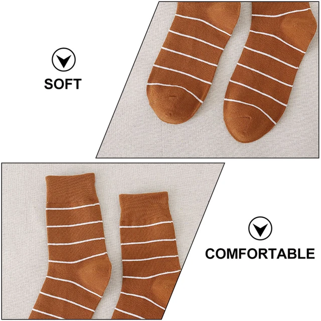 5 Pairs Chaussettes Épaissies Chaussettes Pour Hommes D'hiver 9