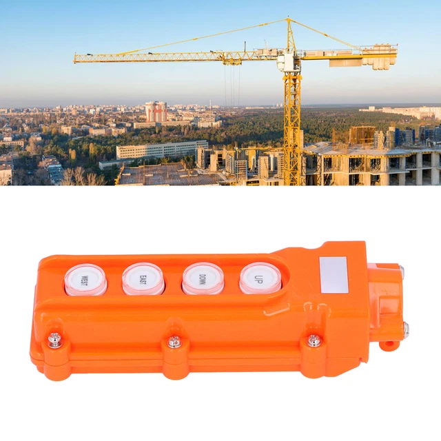 CRANE REMOTE CONTROL Hoist Crane Button Box Crane Remote Control Switch ...