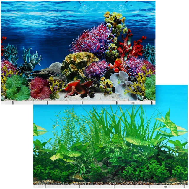 Adesivo carta da parati sfondo 30 x 42 cm sfondo terrario su due lati