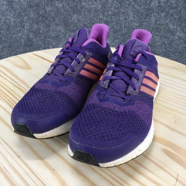 Adidas Shoes Womens 8.5 Ultra Boost ST Running Sneakers Lace Up AQ4430 Purple 3