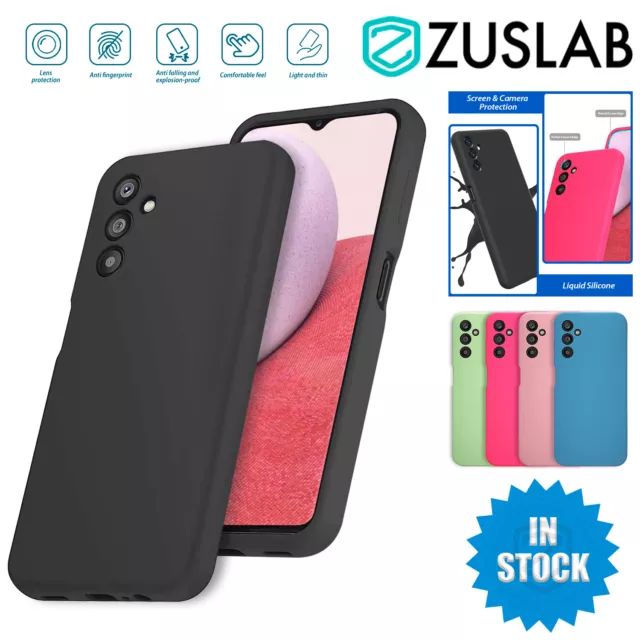 For Samsung Galaxy A55 A35 A25 A15 A05S A14 A34 A54 5G Case Liquid Silicone Soft