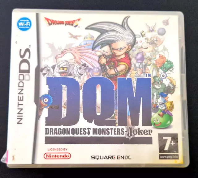 Boite Vide Du Jeu Nintendo Ds  " Dragon Quest Monsters-Joker " A Voir !!