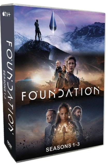 FOUNDATION 1-3 DVD Season One Two & Three Series 1 2 And 3 dvd £19.99 ...