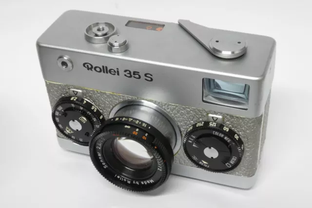 Rollei 35S Special / Silver Edition mit Sonnar 2,8 / 40 mm Objektiv 35 S