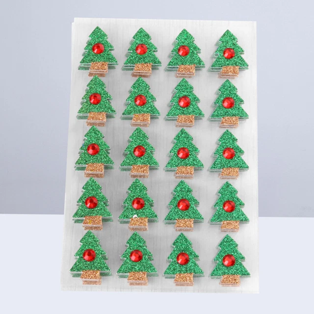 2x Weihnachten Fenster Aufkleber Weihnachten Aufkleber Glitter Aufkleber 12