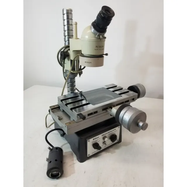 Nikon Measurescope Microscope w/ 3X Objective & 10X Eyepiece