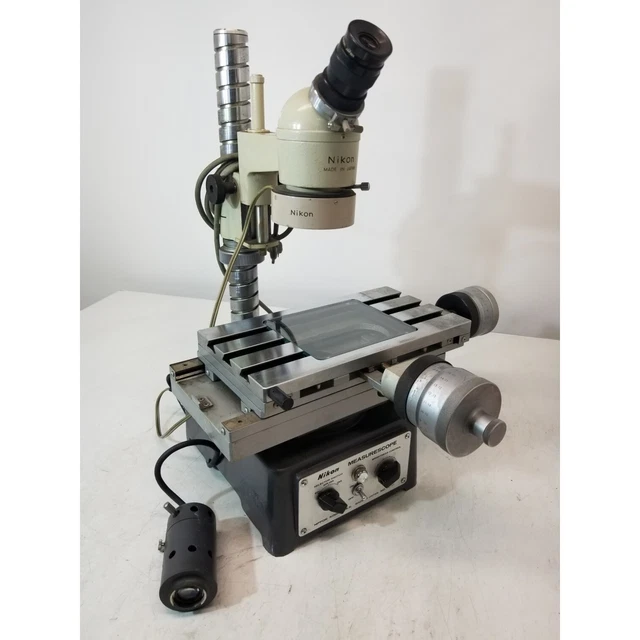 Nikon Measurescope Microscope w/ 3X Objective & 10X Eyepiece