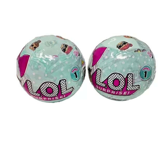 LOL Surprise Series 1 Ball New Sealed Retired Series Lot Of 2