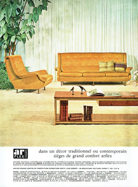 Publicité advertising 118  1964   tissus ameublement Meraklon