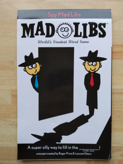 Spy Mad Libs weltweit größtes Wortspiel Beutekiste
