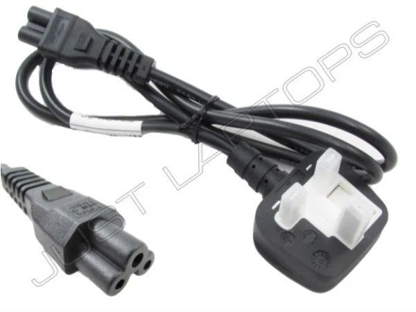 Cable De Poder Tipo Trébol C5, 1.5 Metros, Cable De Alimentación Con Conector C5 (tipo Trébol) En Un Extremo Y Enchufe Estándar En El Otro. Compatible Con Laptops, Cargadores Y Otros Dispositivos