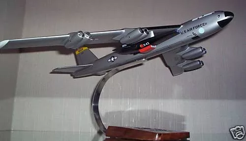B-52 Boeing X-43 Rocket Airplane Mahogany Kiln Dry Wood Model Large New