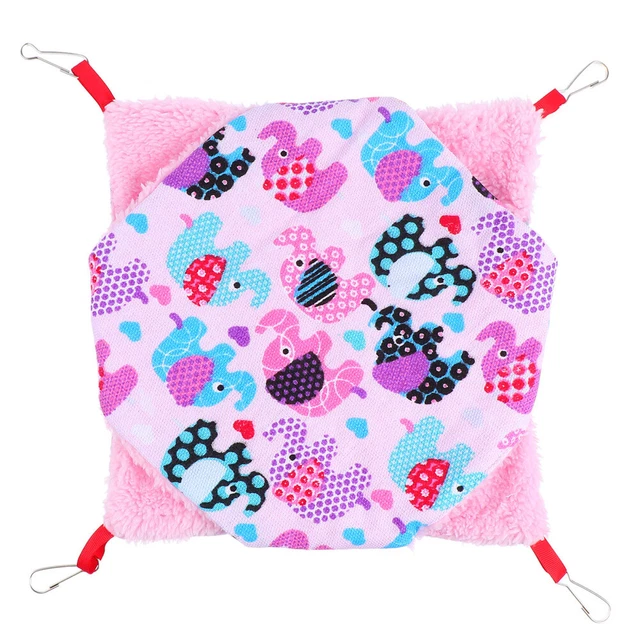 Hamster Hammock Canvas Pet Swing Toy Pets Cat Plush Hanging Bed