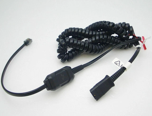 Cavo Adattatore Plantronics HIC-1 Per Telefoni Avaya (2420, 4610, 4620, 4630, 5420, 5610, 5620)