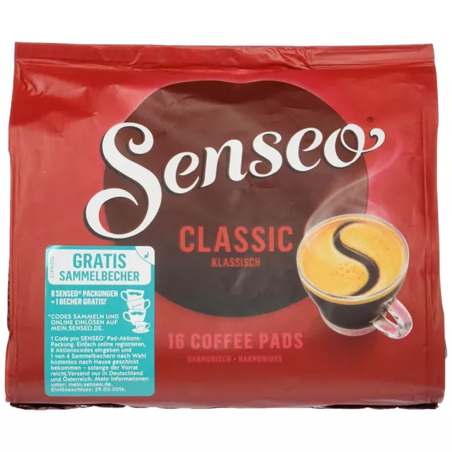 Senseo Medium Strong Roast Arabica Classic 110g